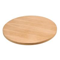 90 cm Yuvarlak Meşe Masa Tablası - Ahşap Cilasız Ham