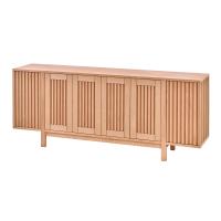 Zenit 200 cm Ahşap Salon Konsolu Cilasız Ham