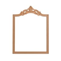 Kral 90x120 cm MDF Konsol Duvar Aynası Çerçevesi Cilasız Ham
