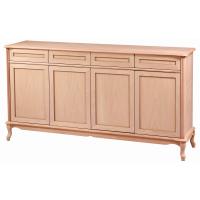 Lükens 180 cm Ahşap Salon Konsolu Cilasız Ham