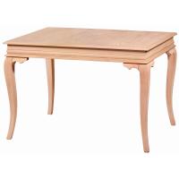120 cm Dikdörtgen Yemek Masası (4-6 Kişilik) Rustik - Ahşap Cilasız Ham