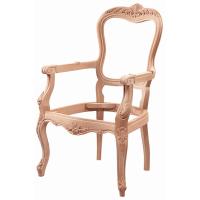 Sümbül Ahşap Çay Koltuk Takımı İskeleti 3 lü Set Ham