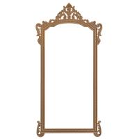 Karaca 91x183 cm MDF Boy Aynası Çerçevesi Cilasız Ham