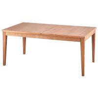 140 cm Dikdörtgen Açılır Yemek Masası (4-6 Kişilik) Konik - Ahşap Cilasız Ham