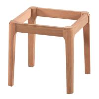 Soft 40 cm Ahşap Puf Modeli Cilasız Ham