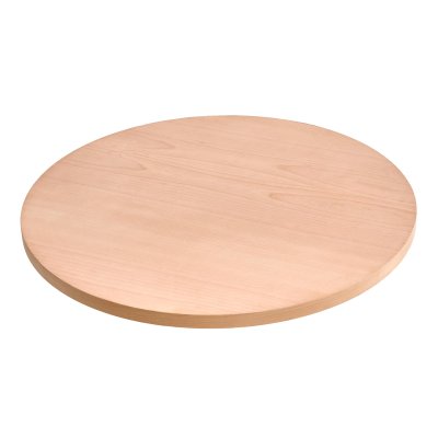 100 cm Yuvarlak Kayın Masa Tablası - Ahşap Cilasız Ham