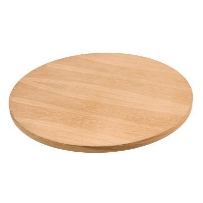 90 cm Yuvarlak Meşe Masa Tablası - Ahşap Cilasız Ham