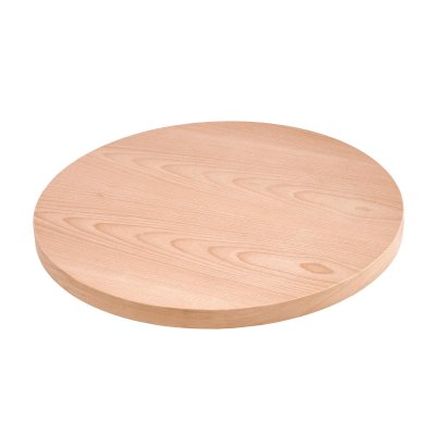 60 cm Yuvarlak Bistro Masa Tablası - Ahşap Cilasız Ham