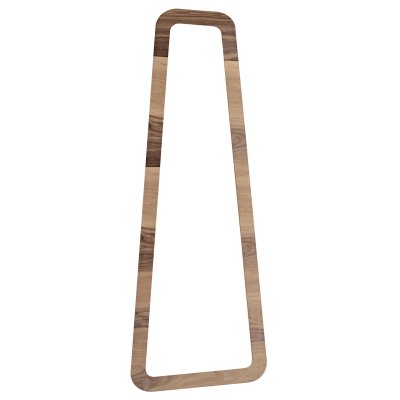 Soft 3’Lü 33x92 cm Ceviz Konsol Duvar Aynası Çerçevesi Cilasız Ham