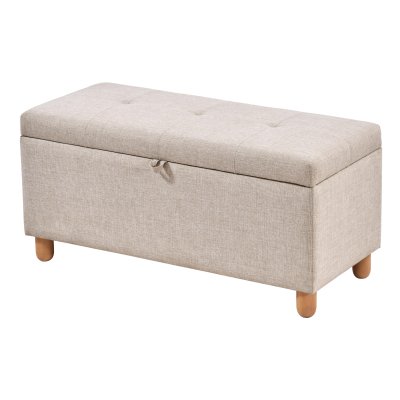 90 cm Depolamalı Modern Sandıklı Puf Koltuk
