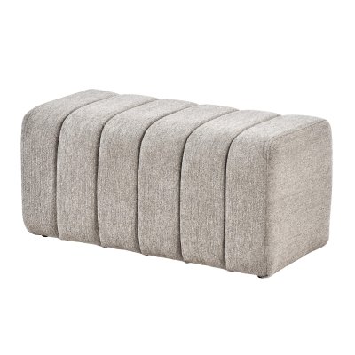 90 cm Yarıklı Modern Tasarım Dekoratif Puf Koltuk