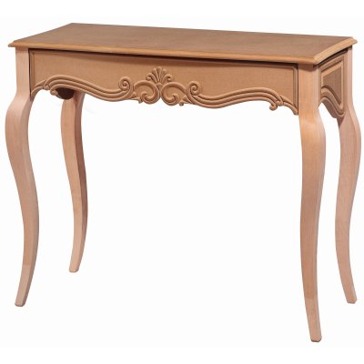 Legno 80 cm Ahşap Antre Dresuar Modeli Cilasız Ham
