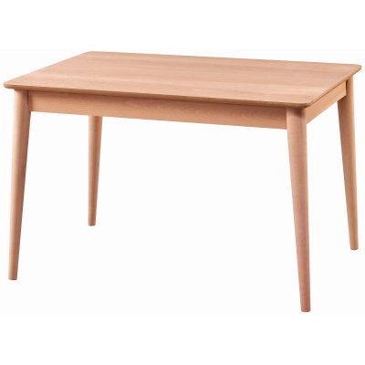 120 cm Dikdörtgen Retro Yemek Masası (4-6 Kişilik) - Ahşap Cilasız Ham