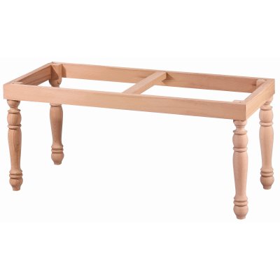Tornalı 90 cm Ahşap Puf Modeli Cilasız Ham