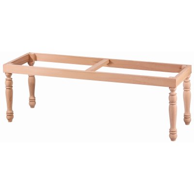 Tornalı 120 cm Ahşap Puf Modeli Cilasız Ham