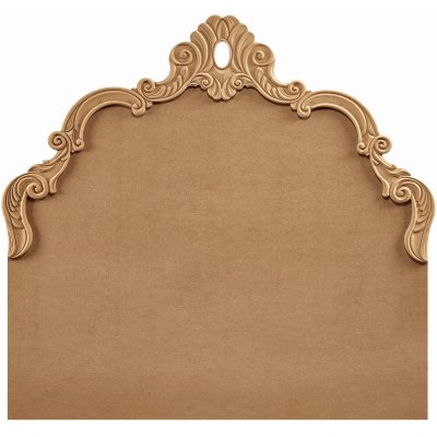 Saltanat 175 cm Oymalı MDF Baza Başlık Ham