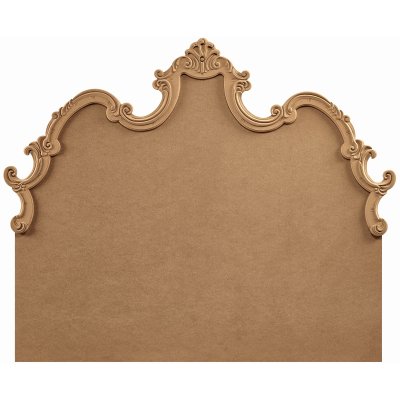 Lotus 180 cm Oymalı MDF Baza Başlık Ham