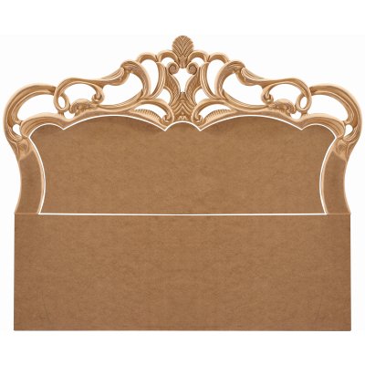 Rönesans 180 cm Oymalı MDF Baza Başlık Ham