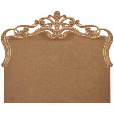 Alfa 180x146 cm MDF Yatak Başlığı Cilasız Ham