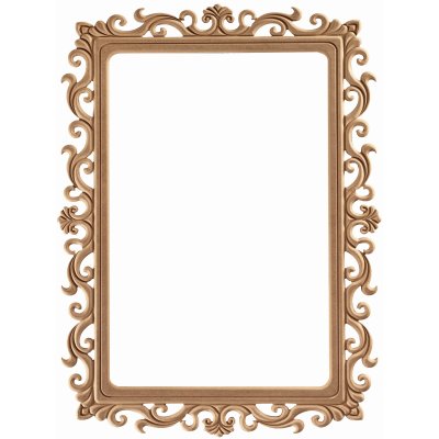 Bergama 90 cm Ayna Çerçevesi MDF Ham