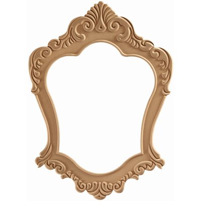 Gala 78x108 cm MDF Konsol Duvar Aynası Çerçevesi Cilasız Ham