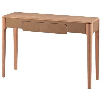 Soft Mdf 120 cm Ahşap Antre Dresuar Modeli Cilasız Ham