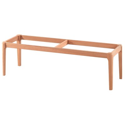 Soft 130 cm Ahşap Puf Modeli Cilasız Ham